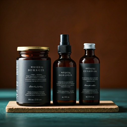 Raw mineral and botanical extracts