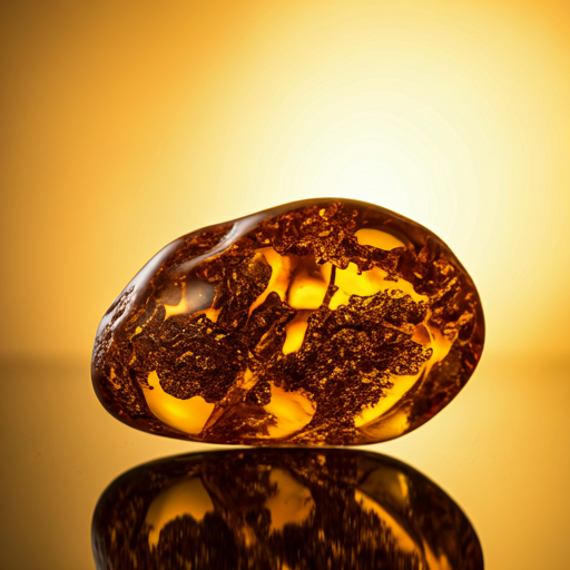 Amber Resin macro