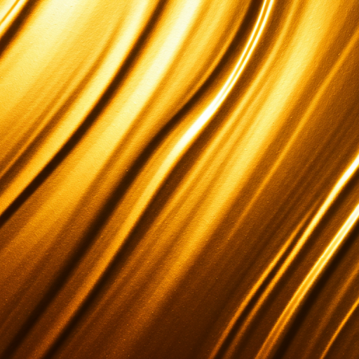 Molten gold liquid texture