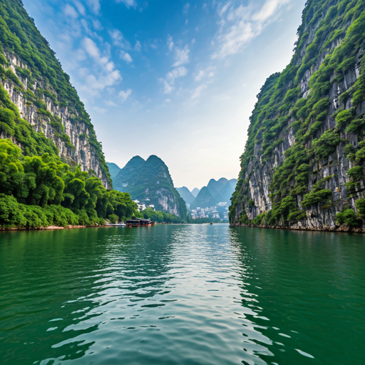 Guilin River Mist commercial photograph