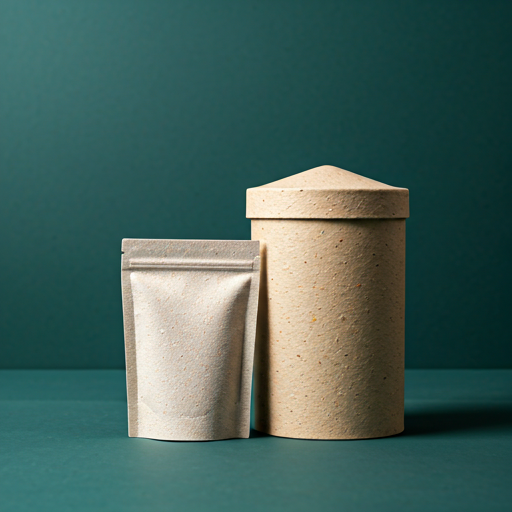 Sustainable packaging made from recycled stone pulp