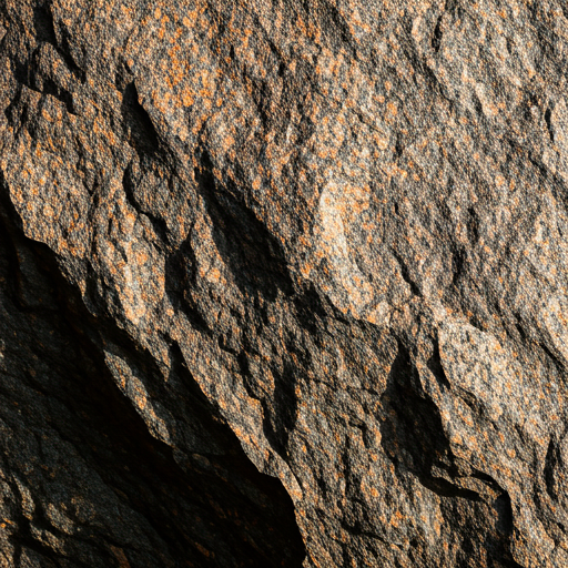 Extreme macro texture of weathered granite